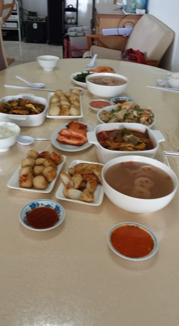 中秋lunch at brother's place
