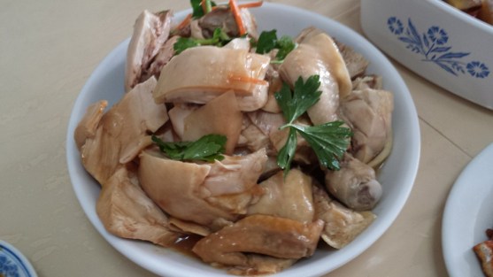 白斩鸡 chicken rice chicken