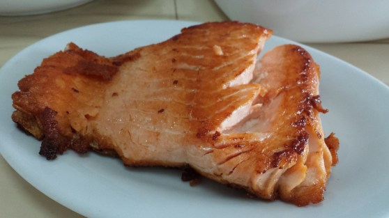 pan-fried salmon