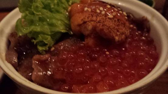 jap wagyu ikura uni don