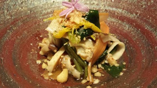 matsutake (pine mushrooms) otoshi