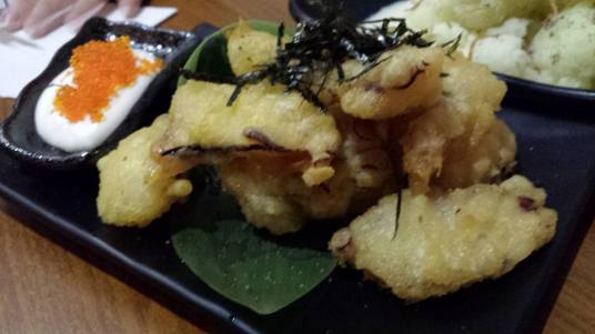 octopus tempura