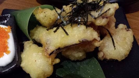 octopus tempura