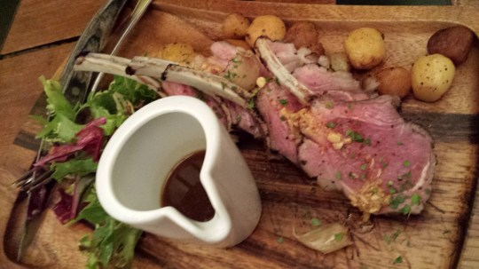 rack of lamb-almost raw