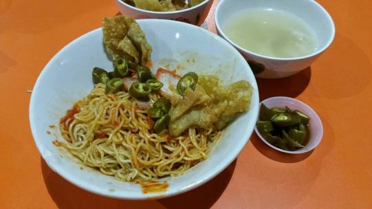 S$3 pontain wanton noodles