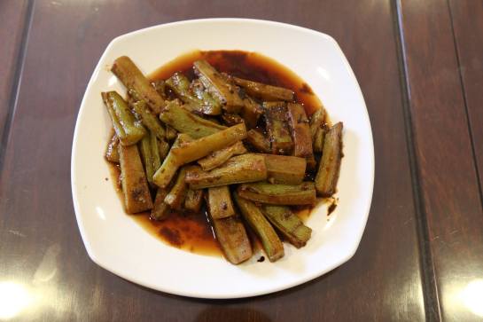 #12 spicy black beans bittergourd