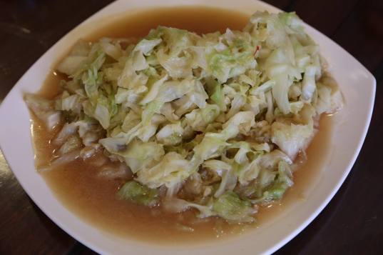 #13 stewed cabbage