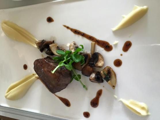 36hrs short ribs. truffle miso glaze. parsnip puree