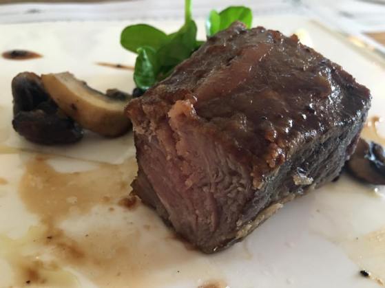 36hrs short ribs. truffle miso glaze. parsnip puree