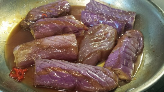wafu 和风 (japanese braised) eggplants