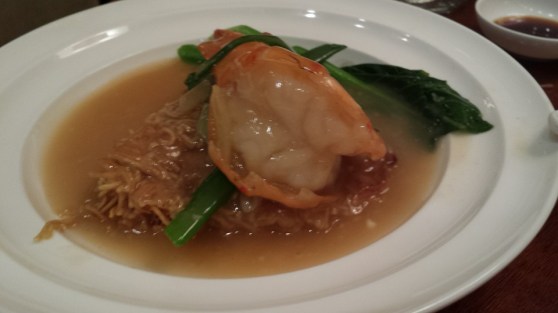 big prawn crispy noodles