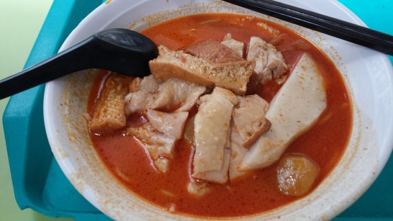ah heng curry chicken noodles S$6.50