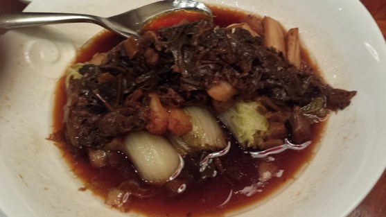 just super! preserved vege with chinese small cabbage & egg plant