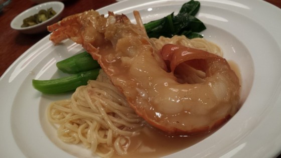 lobster noodles also good