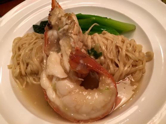 lobster noodles - S$22