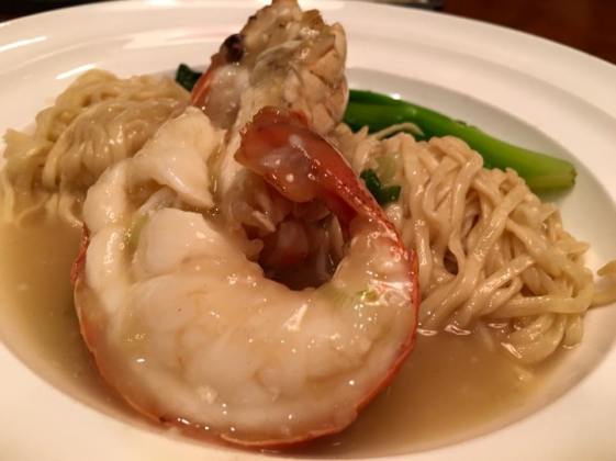 lobster noodles - S$22