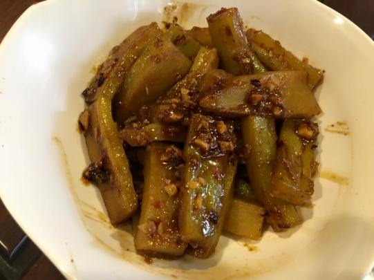 spicy black beans bittergourd