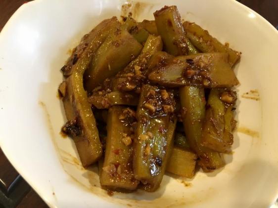 spicy black beans bittergourd