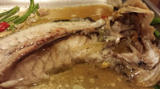 steamed yellow croaker, japanese seabass or 小黄鱼