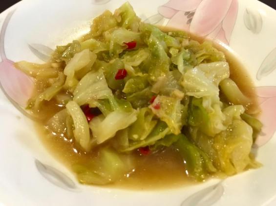 stewed cabbage