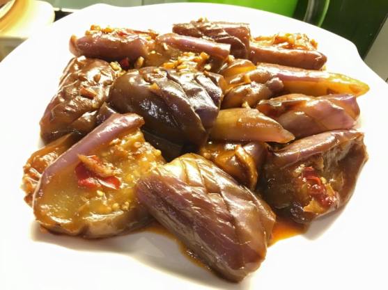 stir-fry eggplants