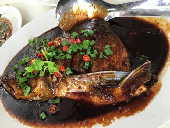 black bean sauce song fish head2