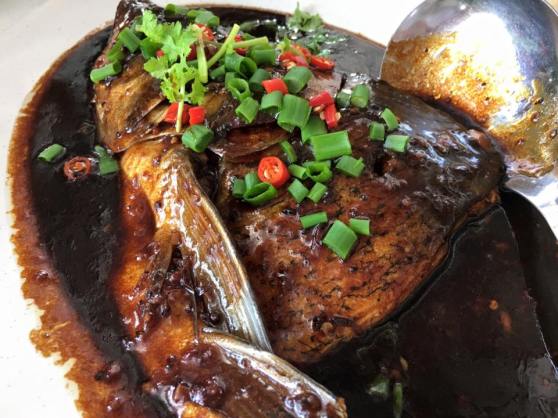 black bean sauce song fish head3