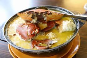 crab beehoon soup
