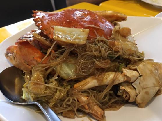 crab beehoon
