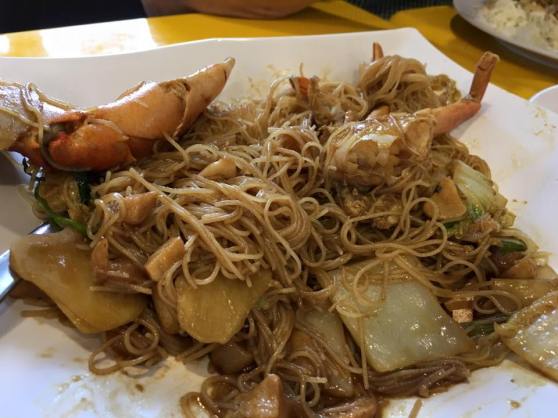 crab beehoon