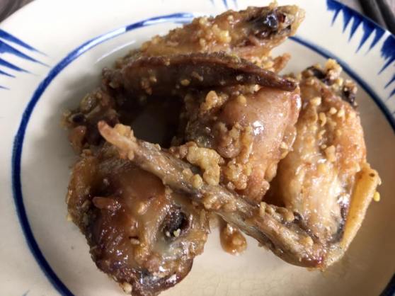 deepfried chicken wings