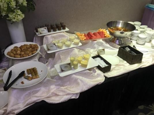 dessert station