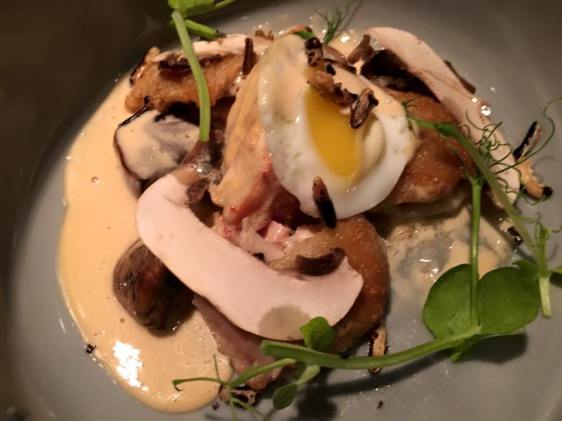 lobster & chicken vin jaune