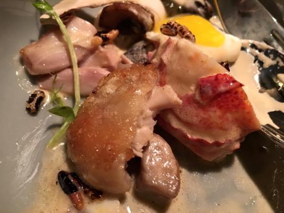 lobster & chicken vin jaune