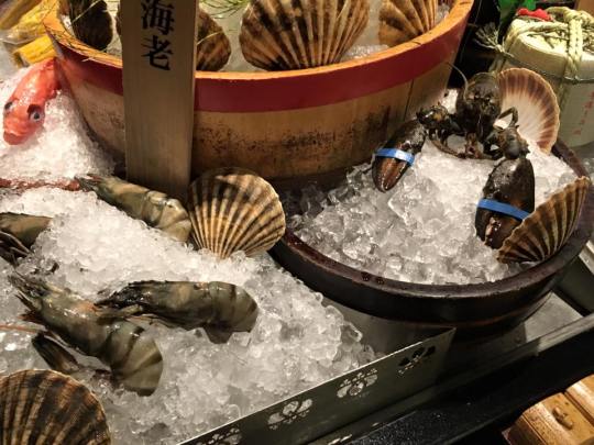 lobster & king prawn