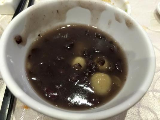 lotus seed red beans dessert