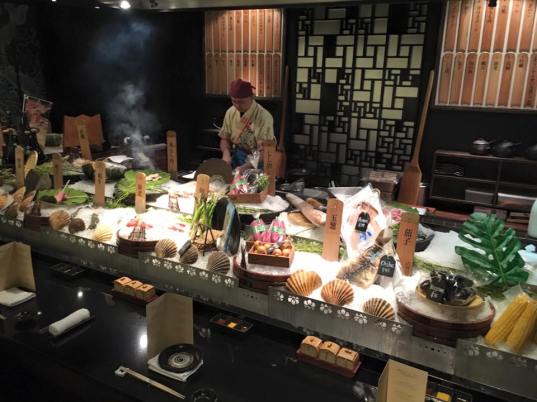 mikuni robatayaki counter