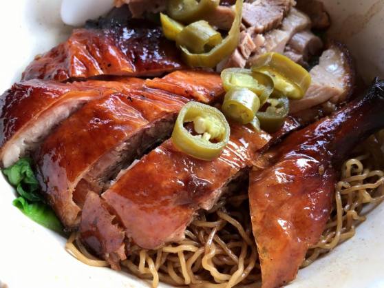 S$7 roast duck noodles