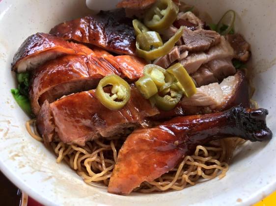 S$7 roast duck noodles