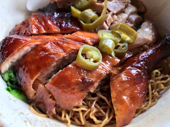 S$7 roast duck noodles