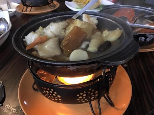 sea cucumber seafood treasure pot