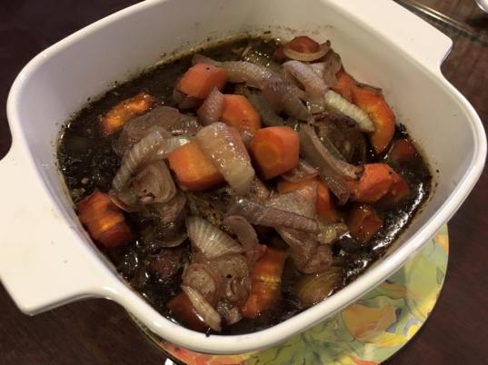 slow braised pork collar