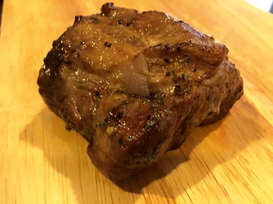 thoroughly pan-browned before braising