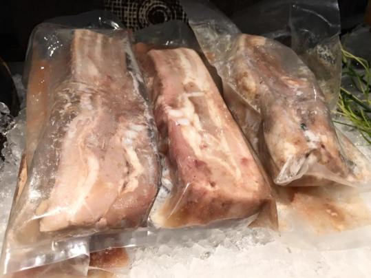 sous vide kurobuta belly