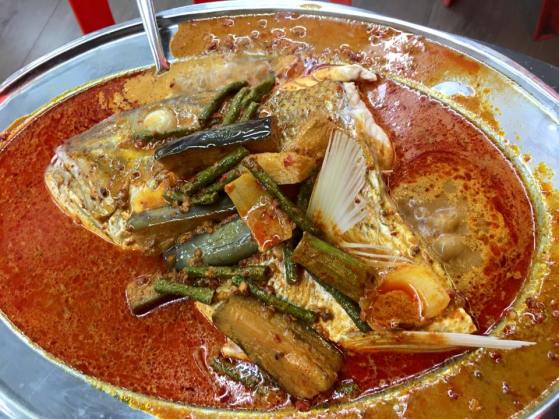 thai style fish head - S$25