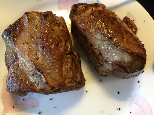 thoroughly pan-browned before braising