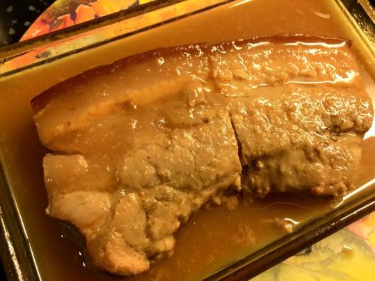 8hrs 90degC miso belly pork