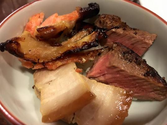beef don+miso salmon belly+miso belly pork2