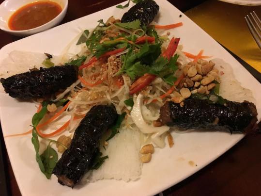 beef with betel leaves