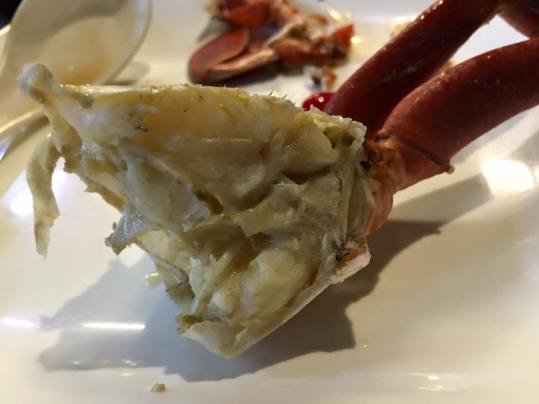 "full" or "solid" crab